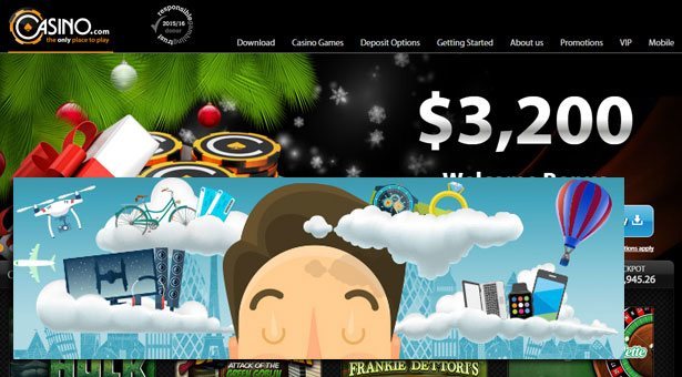 Cash for a Year at Casino.com